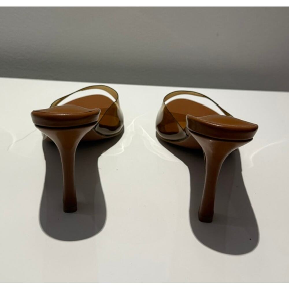 Brown Clear PVC slides - Picture 4 of 5